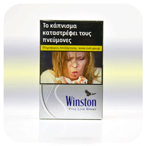Winston Slim Ασημί