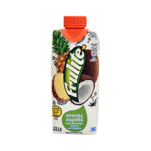 Frulite χυμός Ανανάς-Καρύδα