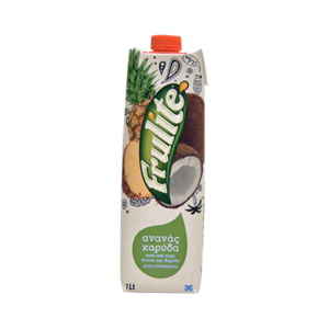 Frulite χυμός Ανανάς-Καρύδα 1λίτρο
