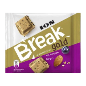 Σοκολάτα Μπρέικ με bluberries και αμύγδαλα Ίον