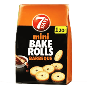 Bake rolls με γεύση μπάρμπεκιου 7Days