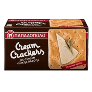 Κρημ κράκερ ολικής άλεσης Παπαδόπουλου