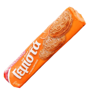 Μπισκότα γεμιστά με πορτοκάλι Παπαδόπουλου