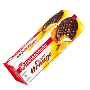 Μπισκότα  Choco orange Παπαδόπουλου