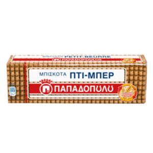 Μπισκότα πτι μπερ Παπαδόπουλου