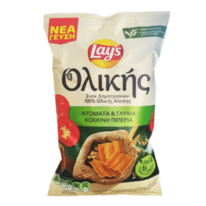 Lays Ολικής με Ντομάτα & Γλυκιά Κόκκινη Πιπεριά