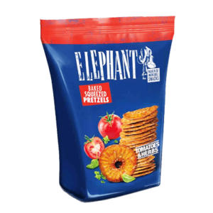 Elephant Pretzel με Ντομάτα και Μυρωδικα
